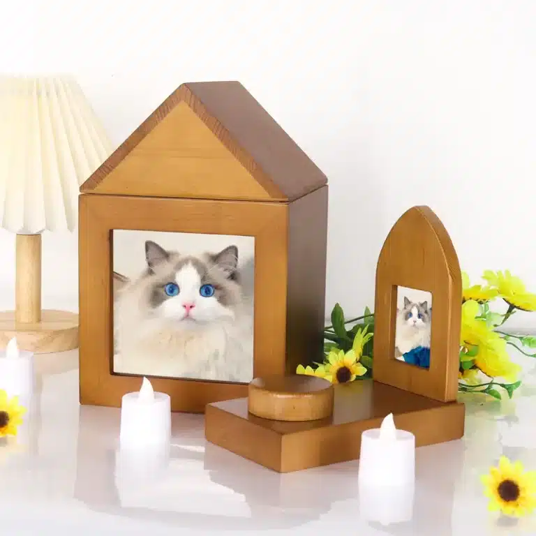 Photo Frame Dog & Cat Urn