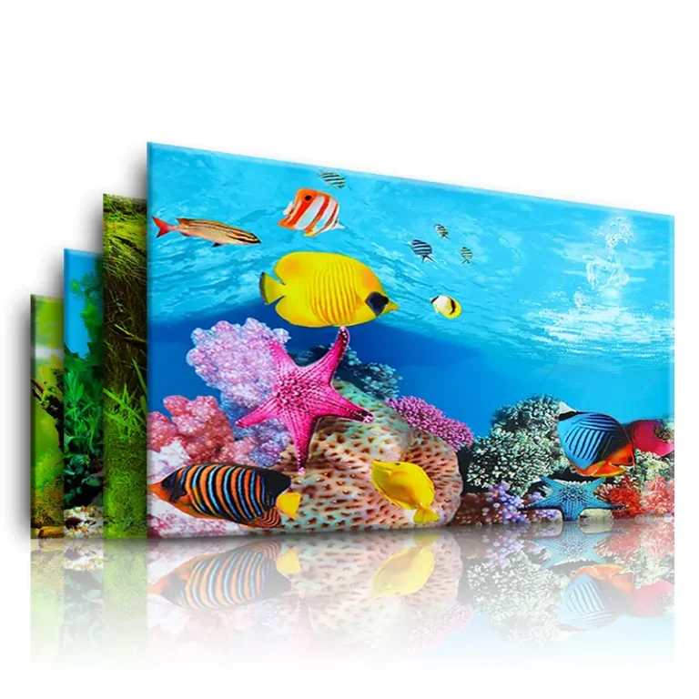 Landscape Double Sided Fish Tank Background Sticker in Nairobi kenya