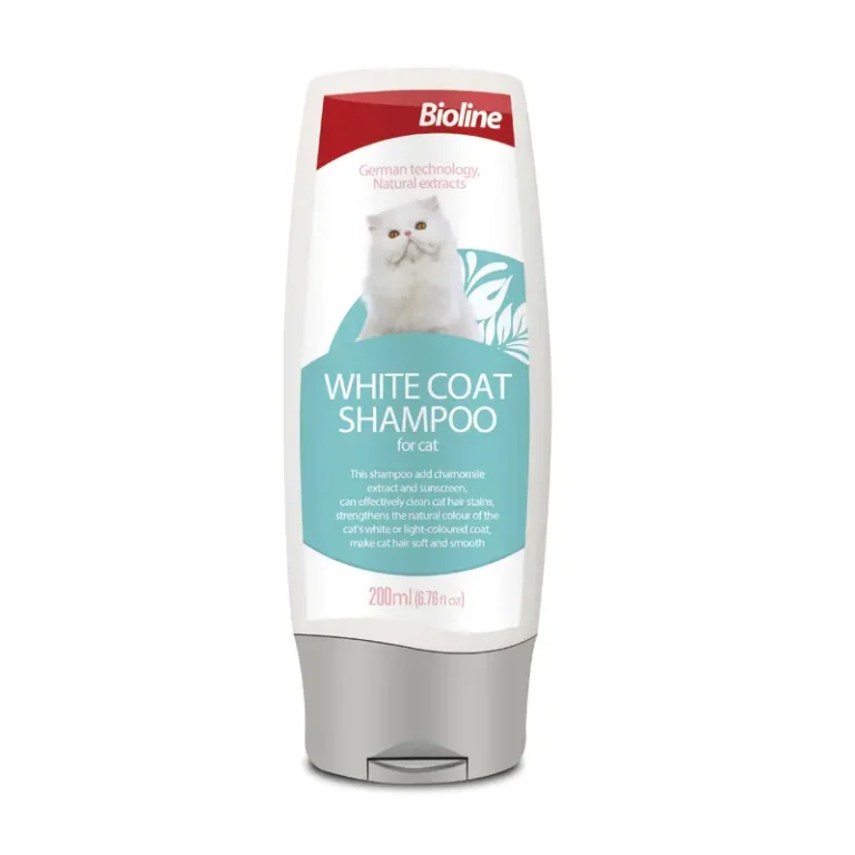 Bioline White Coat Shampoo for Cats