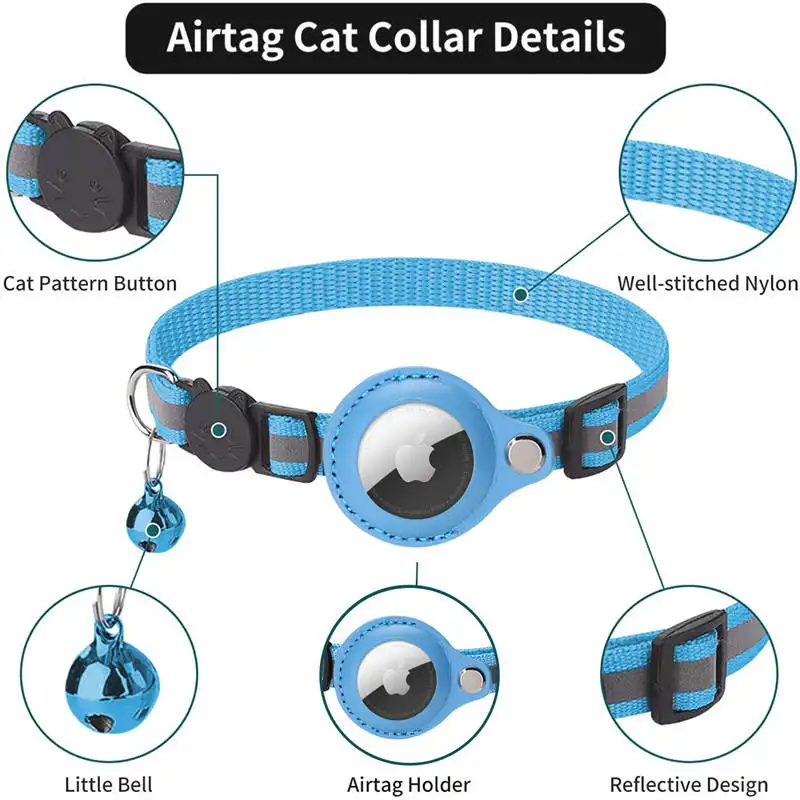 Details of CatLuna Breakaway Airtag Cat Collar at Petsasa kenya