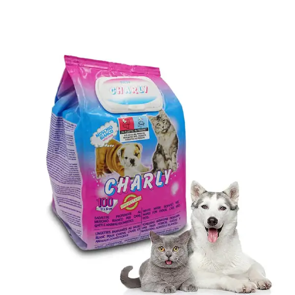 Charly Pet Wipes for Cats & Dogs Kenya