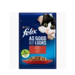 Buy FELIX As Good As It Looks Beef in Jelly Wet Cat Food in kenya