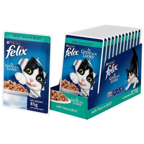 Buy FELIX® As Good As it Looks Tuna in Jelly Wet Cat Food in Kenya