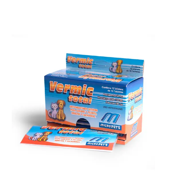 Vermic Total Wide Spectrum Dewormer for Cat & Dogs from Petsasa Kenya