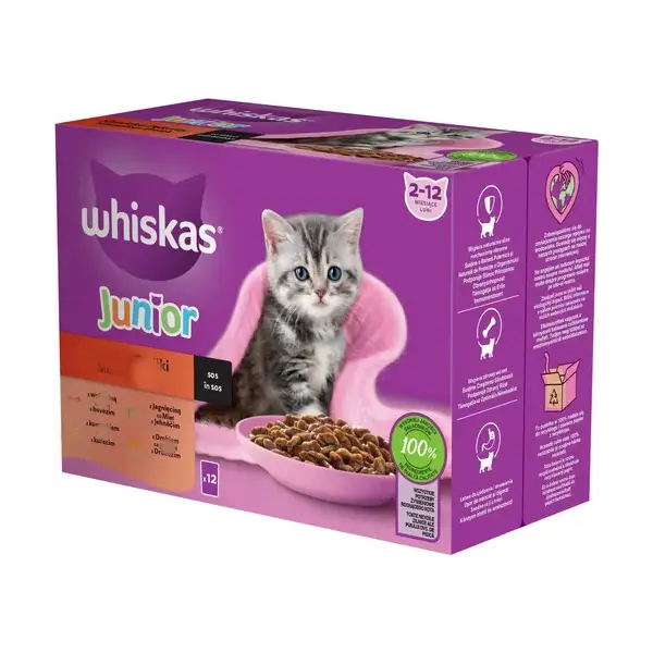 Whiskas Pouch Junior Wet Kitten Food Petsasa Kenya