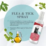 About Bioline Flea & Tick Spray 175ml, For Cats & Dogs