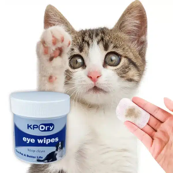 KPDry Eye Wipes For Dogs & Cats, Tear Stain Remover at Petsasa Kenya