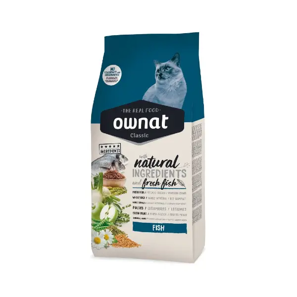 Ownat Classic Fish Cat Food at Petsasa Kenya