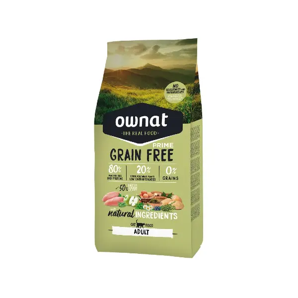 Ownat Grain Free Chicken & Turkey Cat Food at Petsasa Petstore