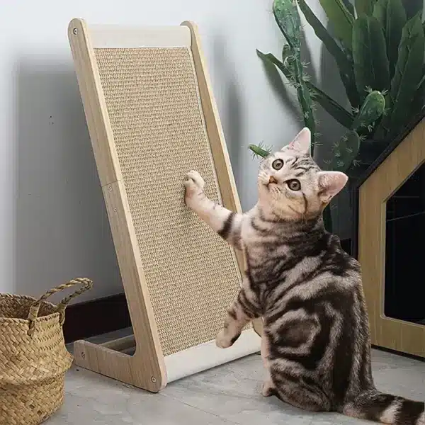 L-shaped Sisal Cat Scratching Board
