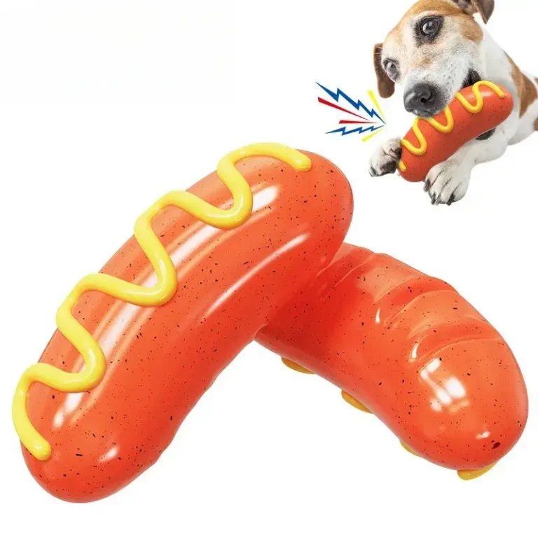 Bratwurst Sausage Squeaky Cat & Dog Toy in Kenya
