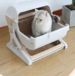 Cat Toilet Sifting Semi-Automatic Large Cat Litter Box