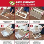 How to assemble Sifting Semi-Automatic Large Cat Litter Box