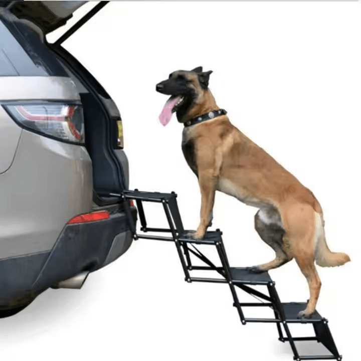 Foldable Lightweight Steel Dog Ladder Petsasa petstore