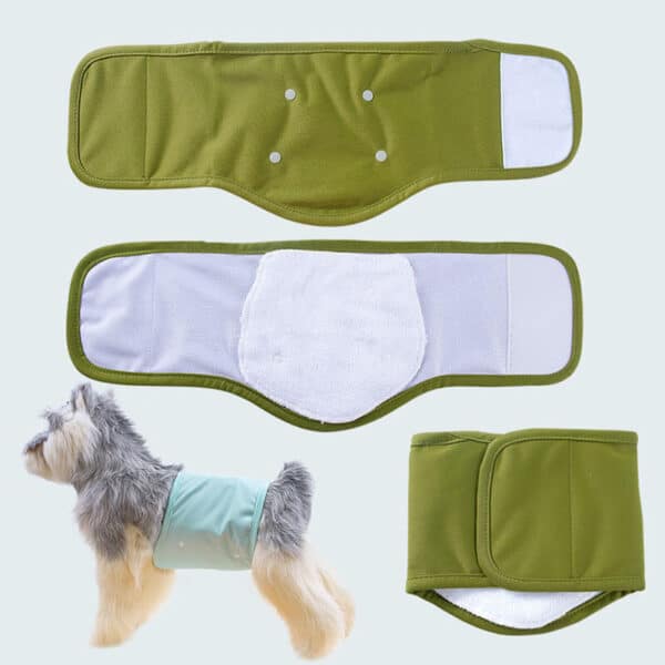 Washable Belly Band Male Dog DiapersWashable Belly Band Male Dog Diapers