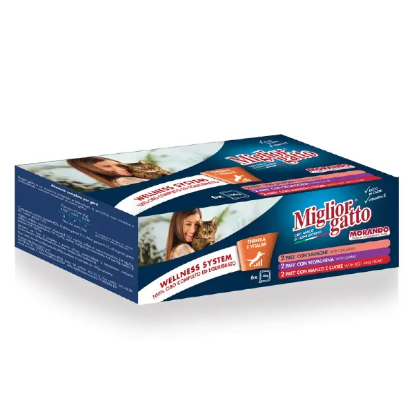 Migliorgatto Multipack of Assorted Trays Cat Food x 6 Petsasa Petstore