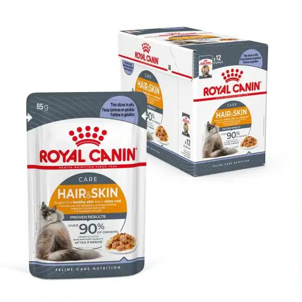 Royal Canin Hair & Skin Care In Jelly Adult Wet Cat Food