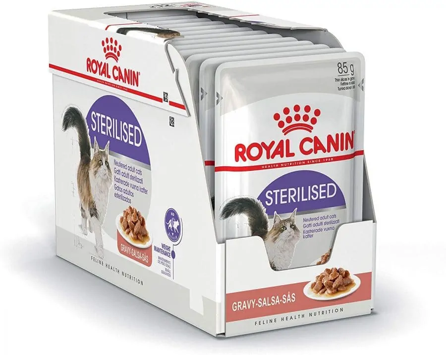 Royal Canin Sterilised Adult Jelly Wet Cat Food Royal Canin Sterilised Adult Jelly Wet Cat Food