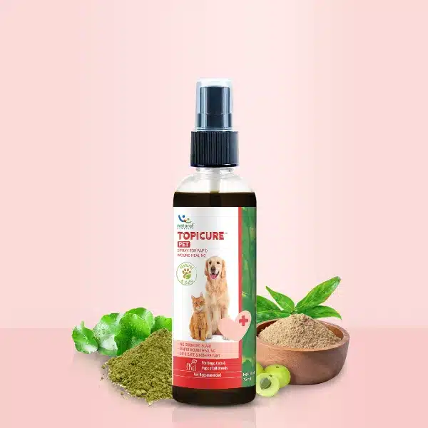 Topicure Pet Wound Treatment Spray for Dogs & Cats