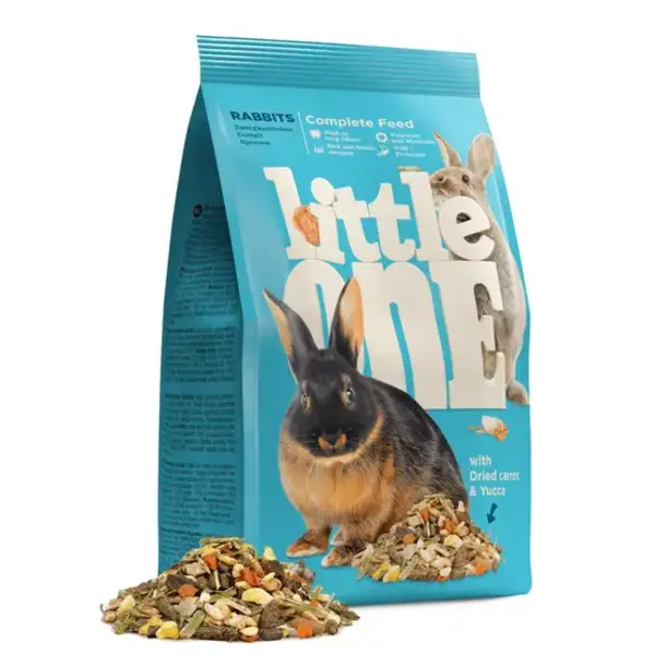 Little One Rabbit Food, with Dried Carrot & Yucca at Petstore Petsasa Kenya