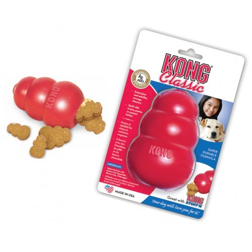 KONG Classic Durable Natural Rubber Dog Toy at Petsasa
