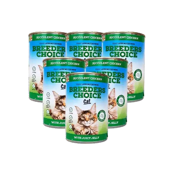 Breeders Choice Chunks In Juicy Jelly Cat Food Petsasa Kenya