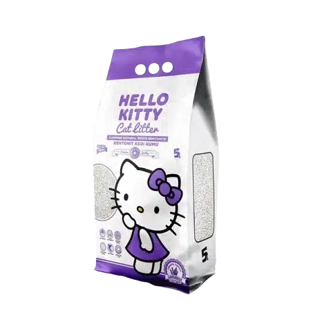 Hello Kitty Lavender Bentonite Clumping Cat Litter Petsasa Kenya