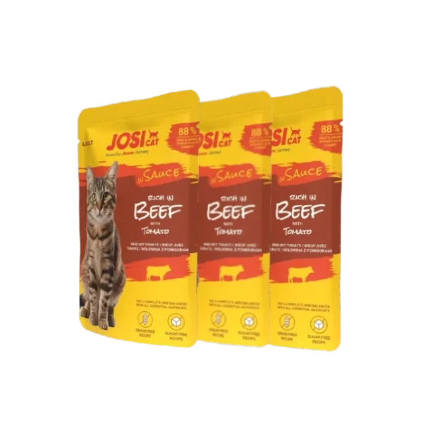JosiCat Beef In Sauce Wet Cat Food Petsasa Kenya