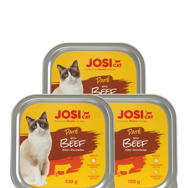 JosiCat Beef Tray Pâté Wet Cat Food Petsasa Kenya