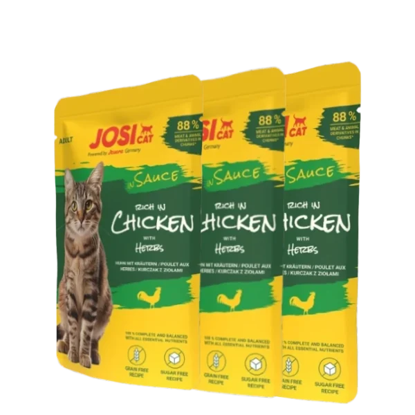 JosiCat Chicken In Sauce Wet Cat Food Petsasa Kenya