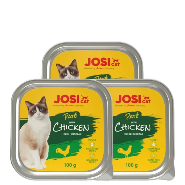 JosiCat Chicken Tray Pâté Wet Cat Food Petsasa Kenya