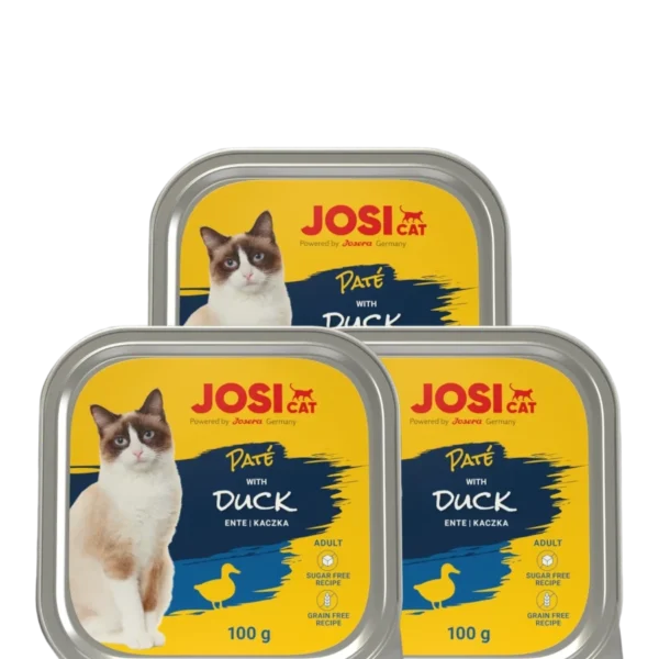 JosiCat Duck Tray Pâté Wet Cat Food Petsasa Kenya