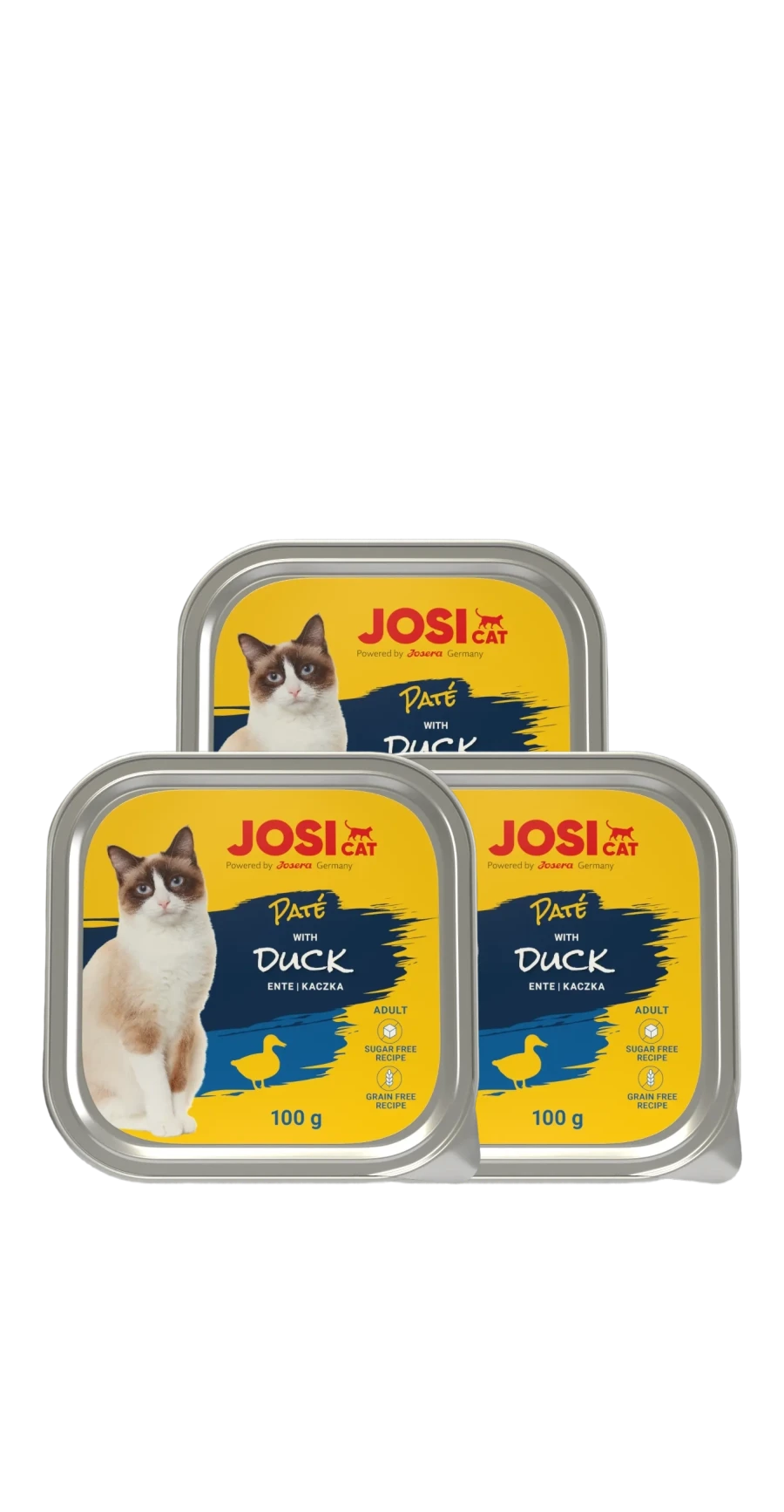 JosiCat Duck Tray Pâté Wet Cat Food JosiCat Duck Tray Pâté Wet Cat Food Petsasa Kenya