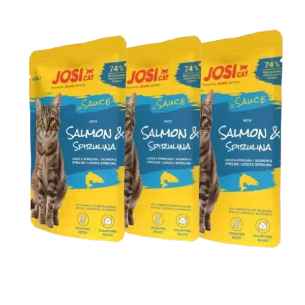JosiCat Salmon & Spirilina In Sauce Petasasa Kenya