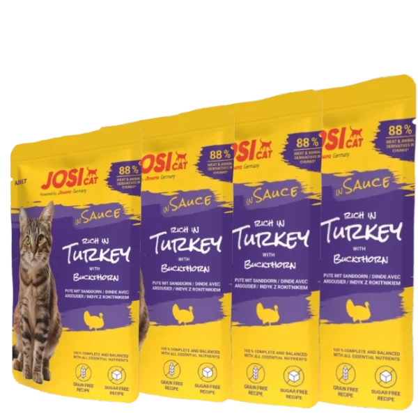 JosiCat Turkey In Sauce Wet Cat Food Petsasa Kenya