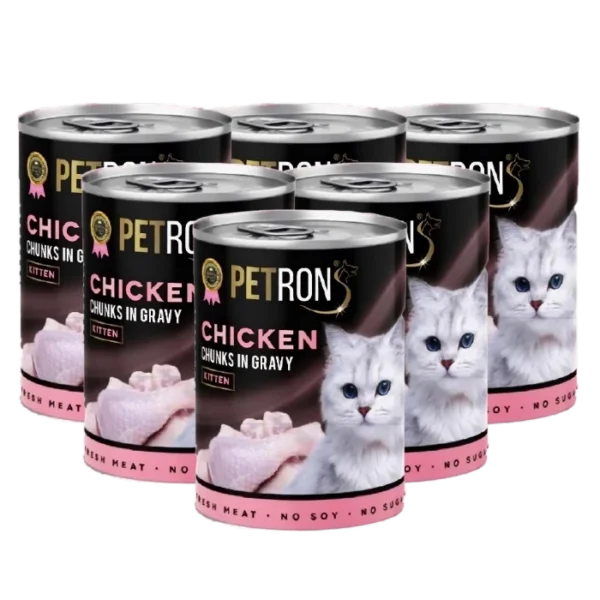 Petrons Chicken Chunks In Gravy Canned Kitten Food Petsasa Kenya
