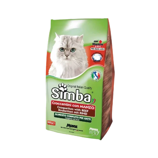 Simba Cat Beef Croquette Adult Dry Cat Food Petsasa Kenya