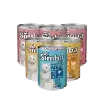 Simba Cat Chunkies Canned Adult Cat Food, Pack Of 6, 720g Per Can