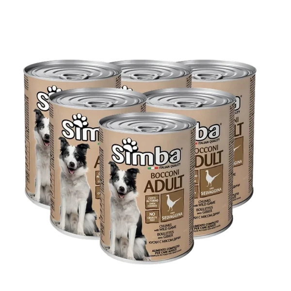 Simba Dog Chunks With Wild Game Canned Dog Food Petsasa Kenya