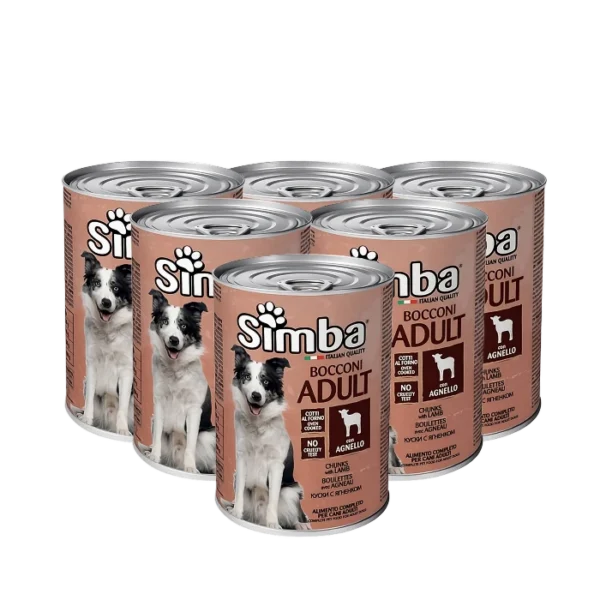 Simba Dog Lamb Chunks In Gravy Canned Dog Food Petsasa Kenya