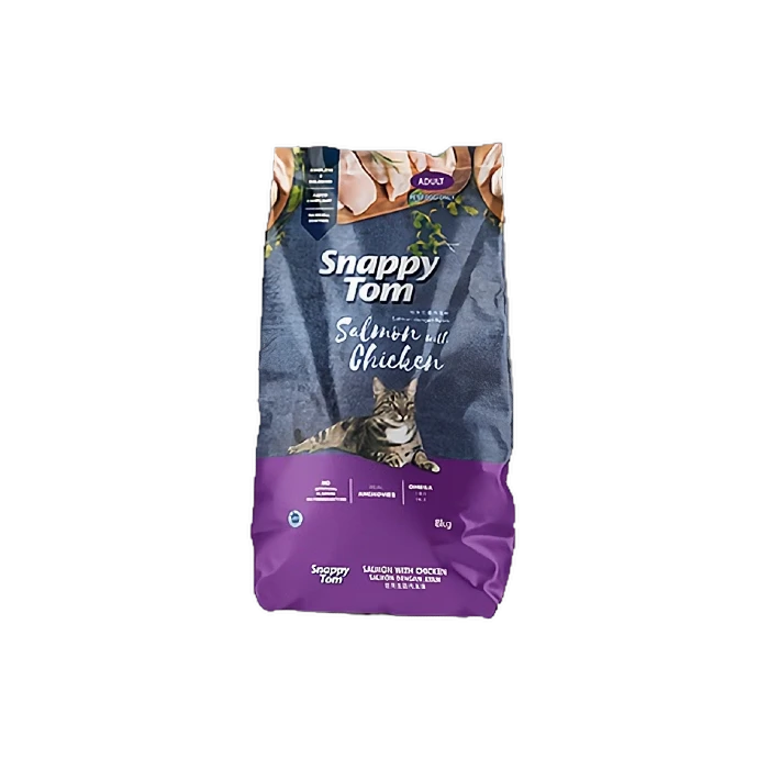 Snappy Tom Adult Dry Cat Food - Salmon With Chicken Snappy Tom Adult Dry Cat Food - Salmon With Chicken - Image 1