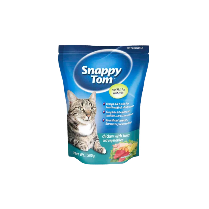 Snappy Tom Chicken Dry Cat Food - With Tuna & Vegetables Snappy Tom Chicken Dry Cat Food - With Tuna & Vegetables Petsasa Kenya