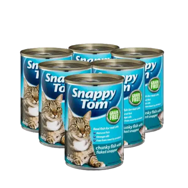 Snappy Tom Chunky Fish Canned Cat Food Petsasa Kenya