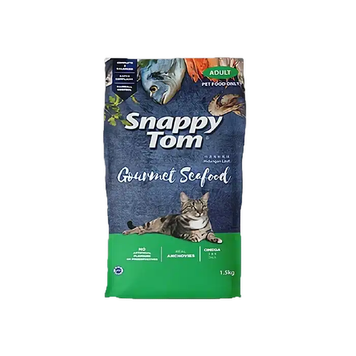 Snappy Tom Gourmet Seafood Adult Dry Cat Food Petsasa Kenya