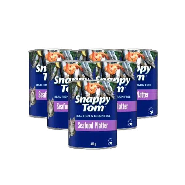 Snappy Tom Seafood Platter Canned Cat Food Petsasa Kenya