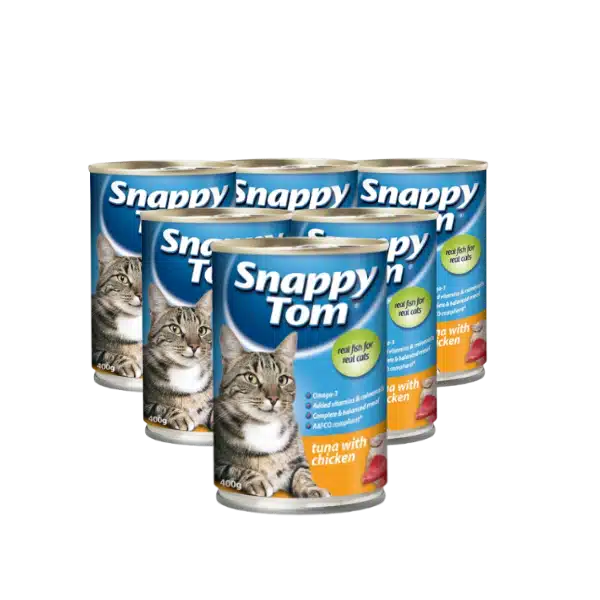 Snappy Tom Tuna With Chicken Canned Cat Food Petsasa Kenya