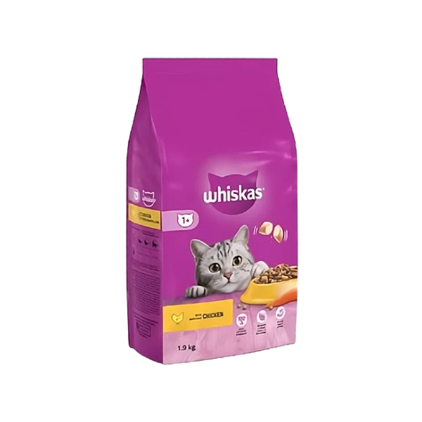 Whiskas Chicken Flavoured Adult Dry Cat Food Petsasa Kenya