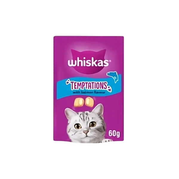 Whiskas Temptations Salmon Adult Cat Treats Petsasa Kenya