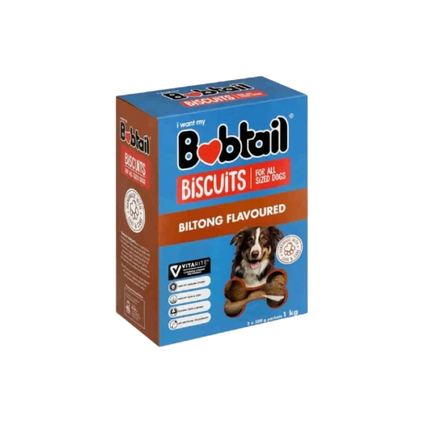 Bobtail Biltong Flavoured Dog Biscuits Petsasa Kenya