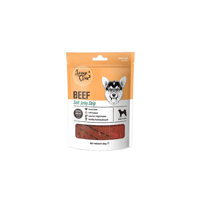 Jerky Time Beef Soft Jerky Strip Dog Treats Petsasa Kenya